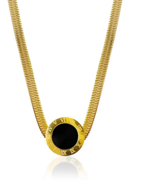 Black Moon Necklace