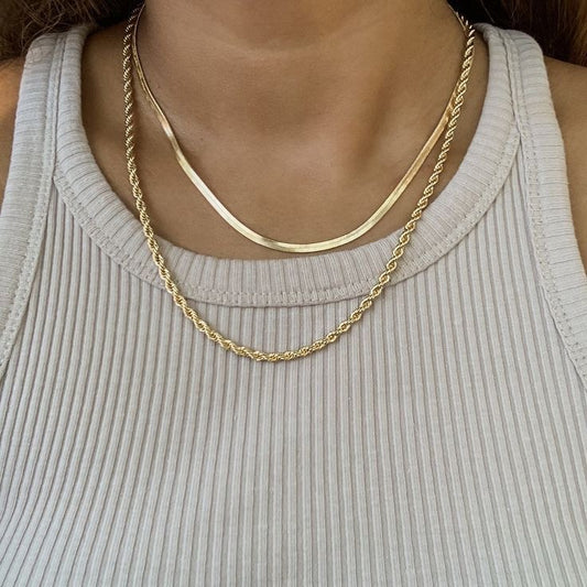 Millas And snake chains
