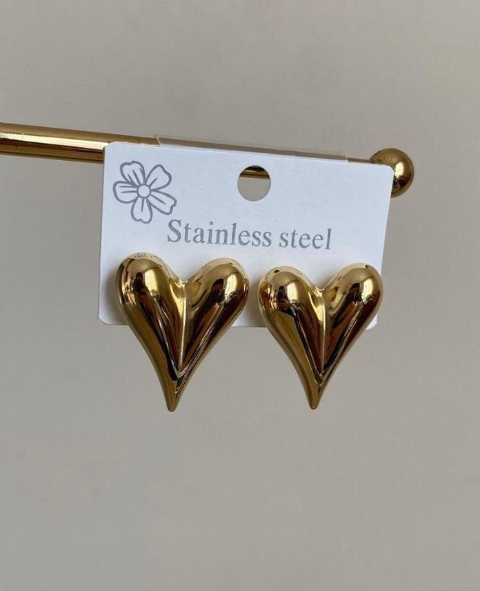 Heart Studs