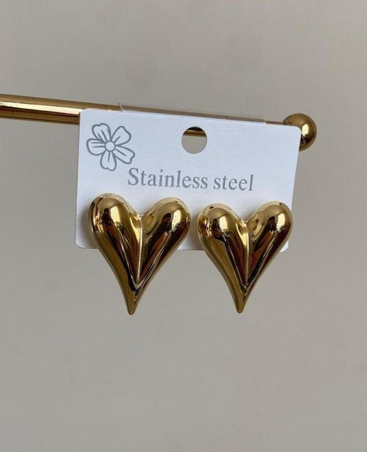 Heart Studs