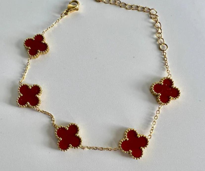 Red Clover Bracelet