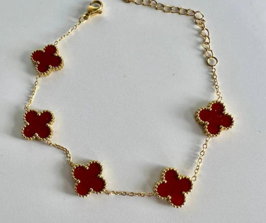 Red Clover Bracelet