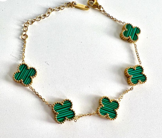 Green Clover Bracelet