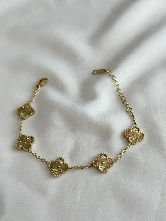Golden Clover Bracelet