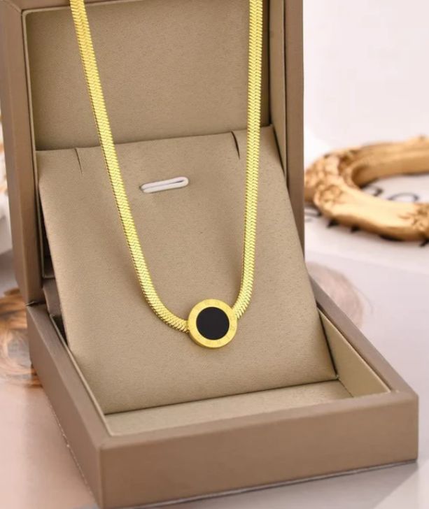Black Moon Necklace